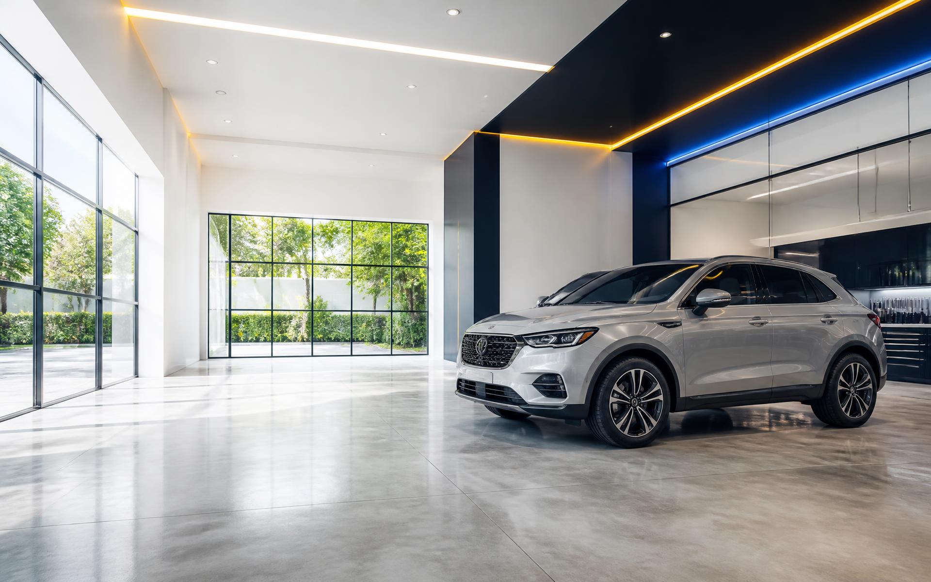 Bright modern Car Hero car care facility